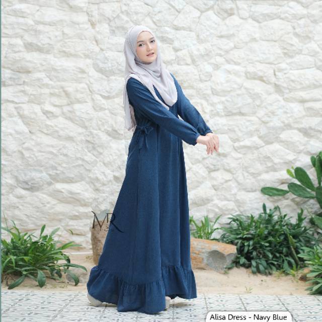 Gamis alisa dress by mr marisa / reseller resmi MR