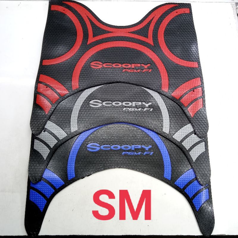 Karpet Motor Alas Kaki Motor Monster  Honda Scoopy Esp, Scoopy Stylish, Scoopy 2021