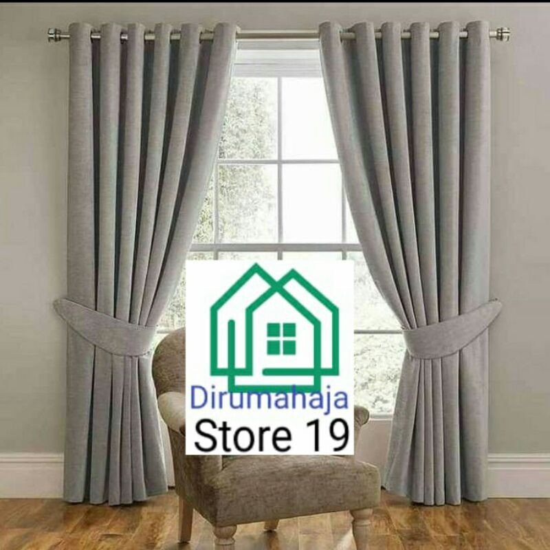 gorden rumah minimalis jendela minimalis blackout import