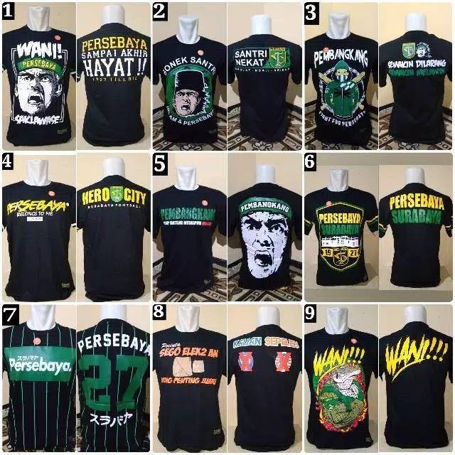Promo Baju Kaos Distro Bonek Persebaya Keren