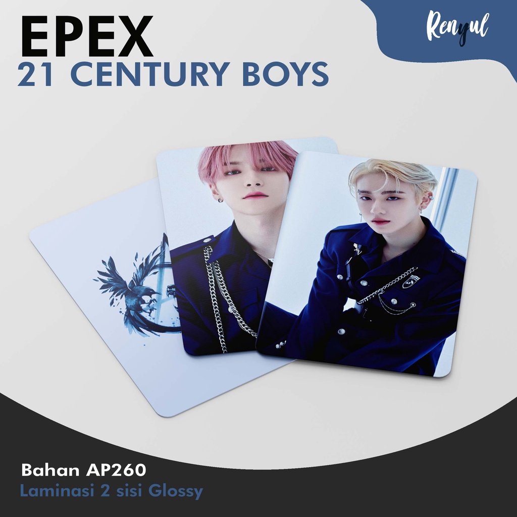 Photocard Epex 21 Century Boys Unofficial