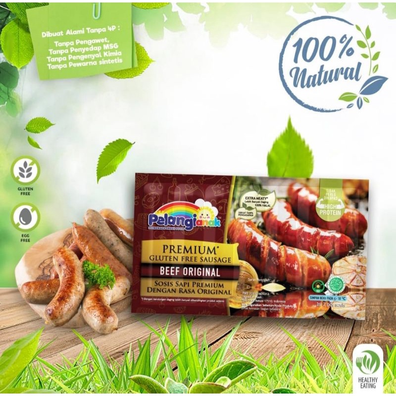

SOSIS SAPI PREMIUM-BEEF SAUSAGE Premium Original Homemade Frozen