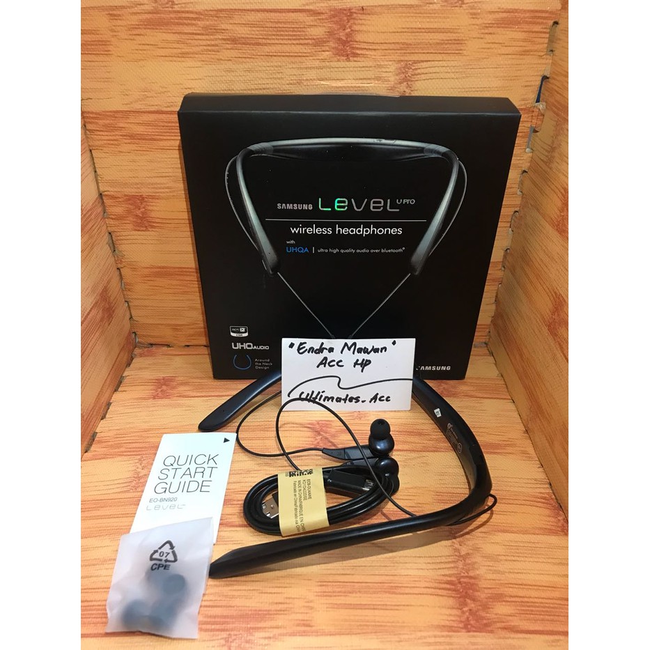 Terlaris  Headset Handfree Earphone Bluetooth Ori 100  Samsung Level U Pro Ultra