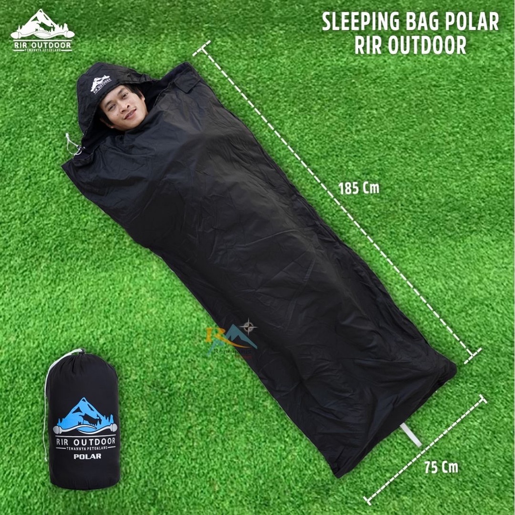 Sleeping Bag Polar Kantong Tidur Camping MERK RIR OUTDOOR Sleepingbag