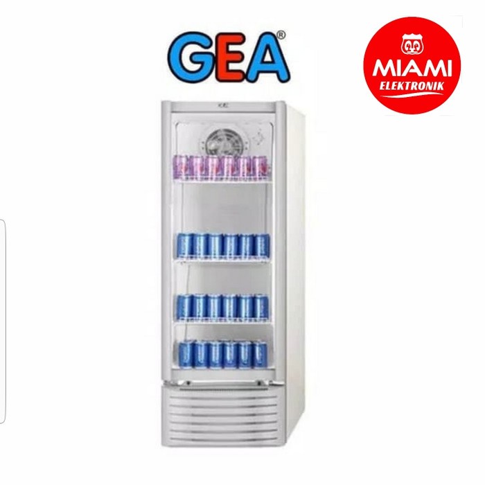 GEA Display Cooler 192 Liter EXPO-26FC / Showcase 180 Watt EXPO26FC 3 Rak