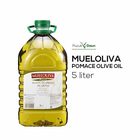 

MUELOLIVA - Pomace Olive Oil 5 LITER ED 21 (Minyak Zaitun).