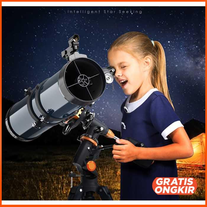 Teropong Bintang Astromaster Telescope Astronomical 130EQ