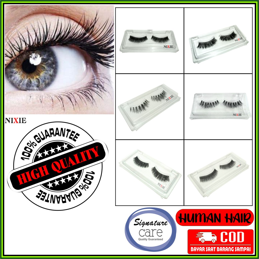 Bulu mata palsu False Eyelash Natural Premium Harian Event Acara Lembut Murah Bagus