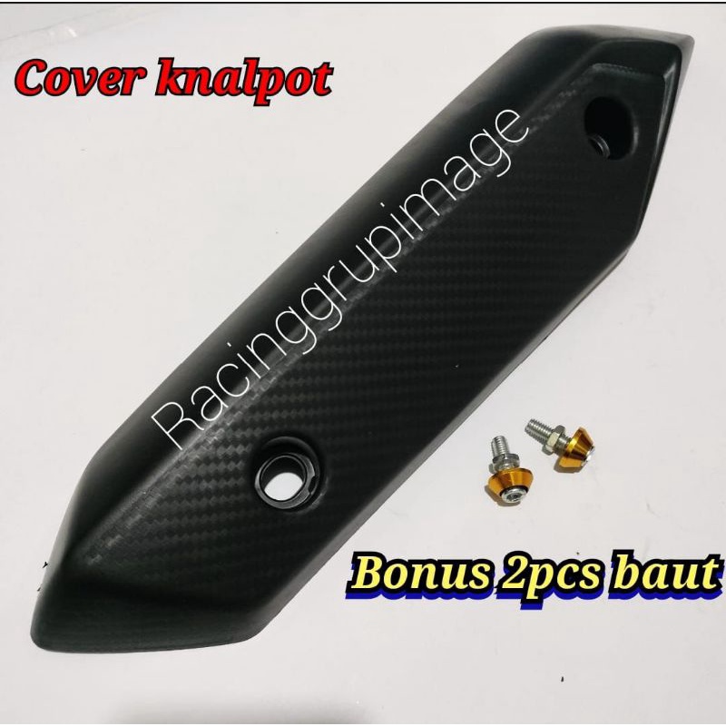 COVER KNALPOT BEAT FI / TUTUP TAMENG KENALPOT BEAT NEW FI 2015 2014 2013