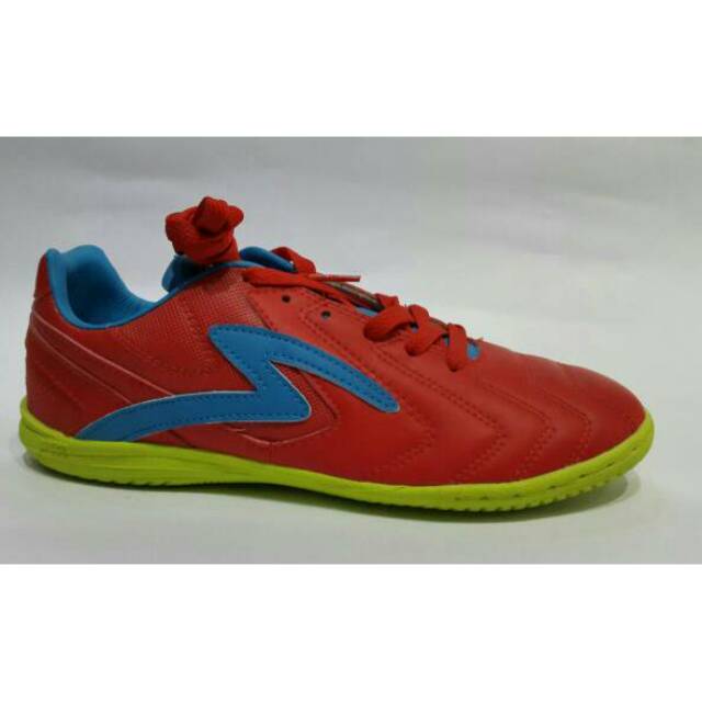 Restock Lagi SEPATU FUTSAL SPECS VALOR  IN  TRUE RED ROCK BLUE TOXIC GREEN ORIGINAL BNIB