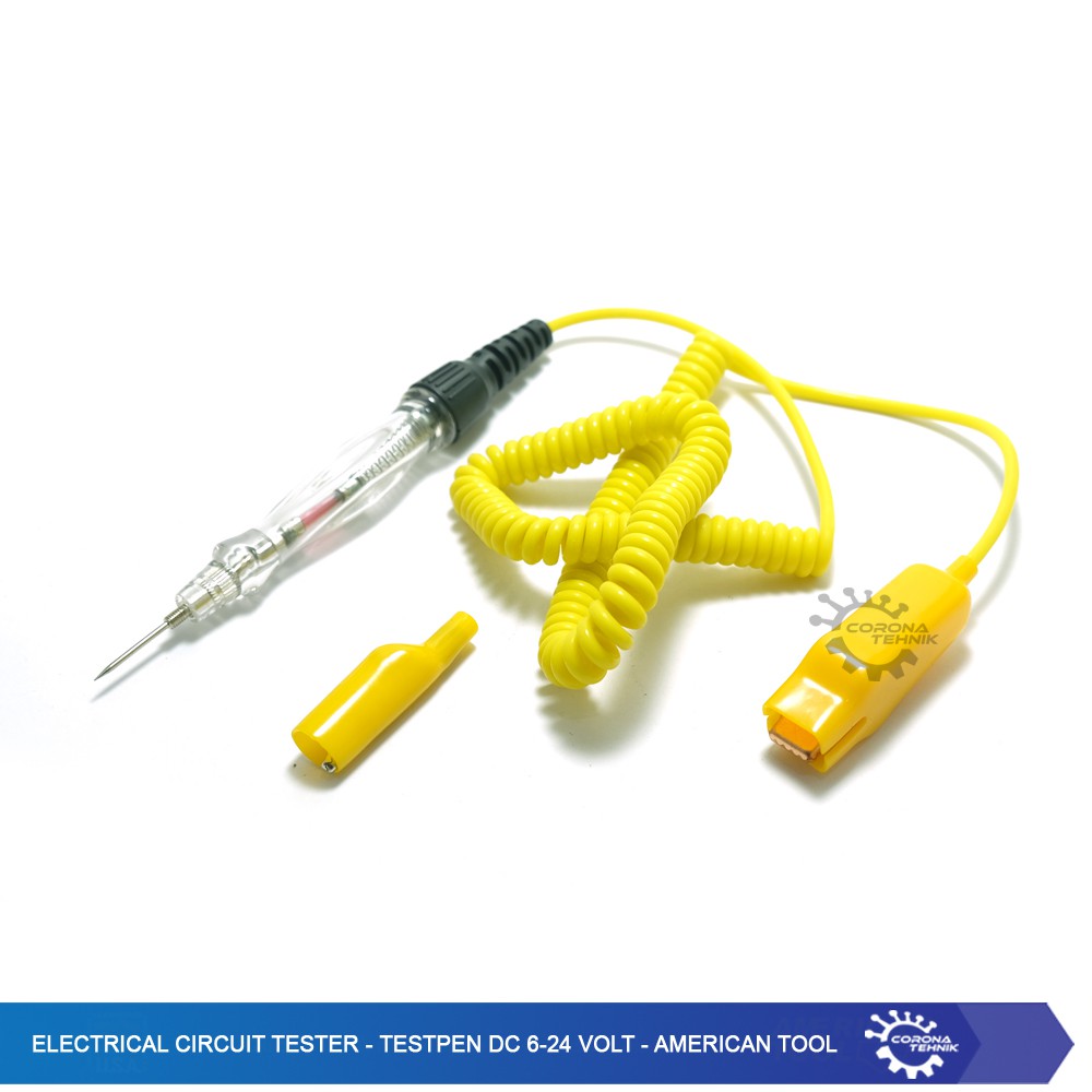 Electrical Circuit Tester - Testpen DC 6-24 Volt - American Tool