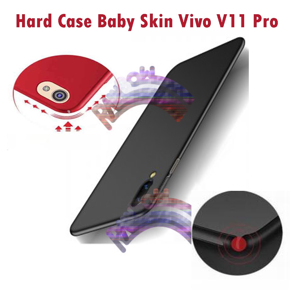 Case Matte BabySkin Vivo V11 Pro Hardcase Slim Casing Vivo V11 Pro Anti Fingerprint Case Vivo V11Pro