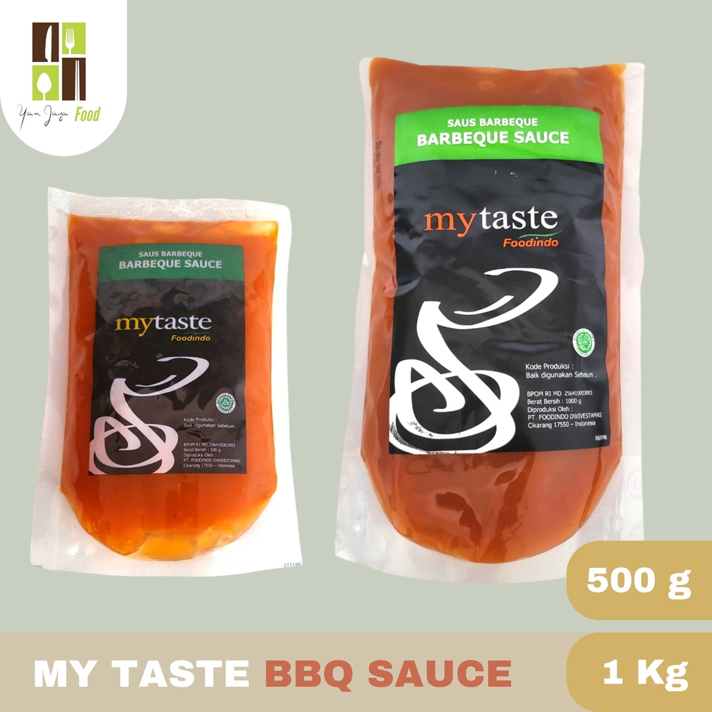 MyTaste Saus BBQ Sauce / Saus BBQ Pedas Lvl 3 [500g/1Kg]