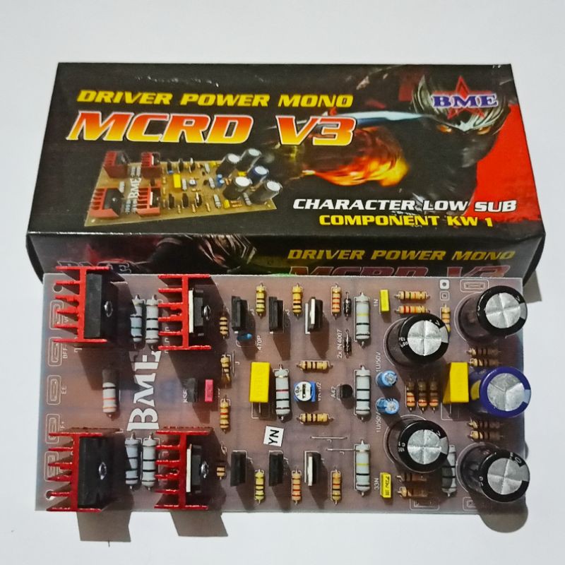 KIT Driver MCRD V3 Low Sub For 18 Inc High End Quality By BME
