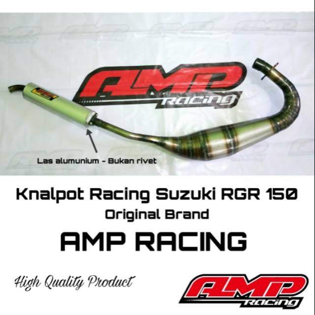 Knalpot RGR 150 - Knalpot Racing RGR 150 - Knalpot Suzuki RGR 150 - Knalpot Repsol RGR 150