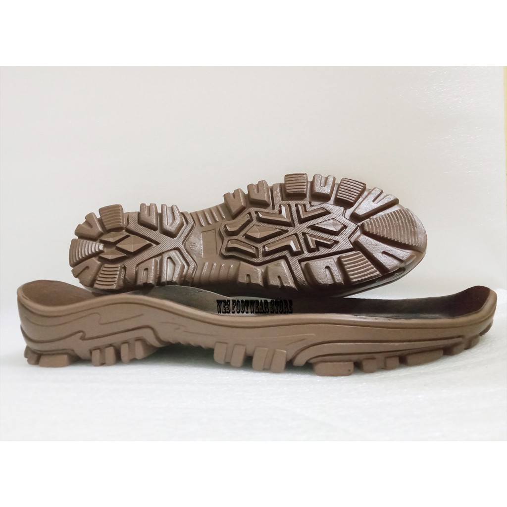 insole sepatu sol sepatu pdl pvc coklat