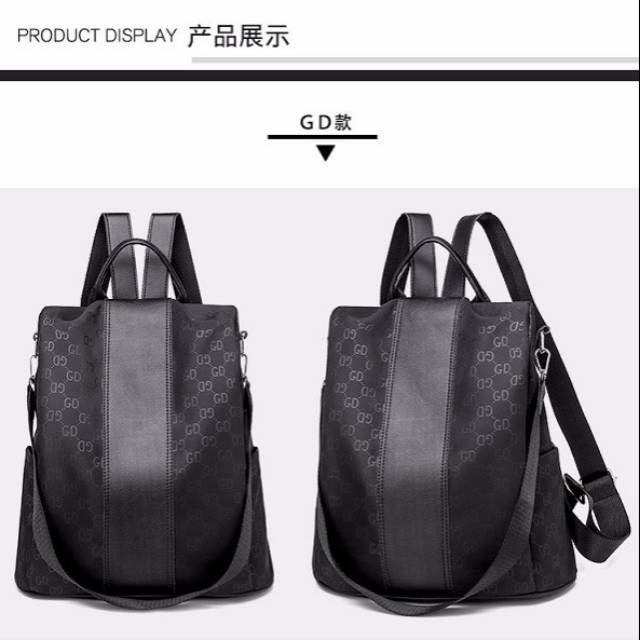 Tas Gemblok Wanita TF 1916 Black