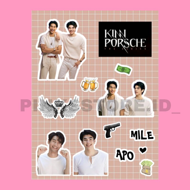 

(COD) STIKER RAIKAN / THAILAND / BADBUDDY BAD BUDDY / ITSAY / KINNPORSCHE / PAT PRAN / KINN PORSCHE / OHM NANON / OHMNON / BKPP / BILLKIN PP / MILE APO / MILEAPO