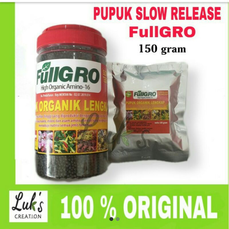 Pupuk Full grow - pupuk slow release  organik