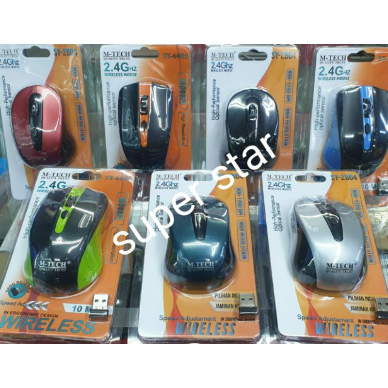 mouse wireless m-tech