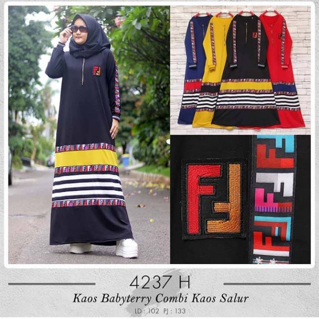 Gamis FENDI by ZAPA