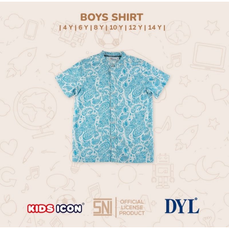 Kemeja koko anak laki kids icon