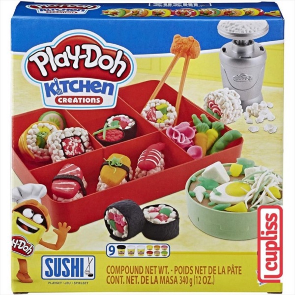 

Play Doh Kitchen Creations Sushi Playset Hasbro E7915 Playdoh Berkualitas