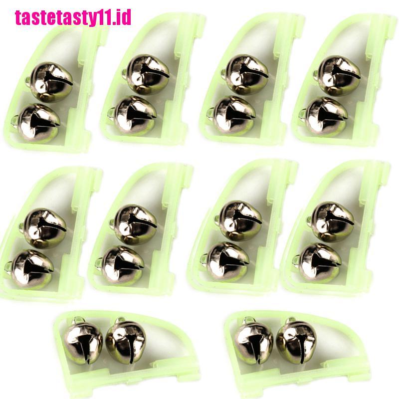 1 Pc Klip Umpan Pancing Twin Bell Bercahaya