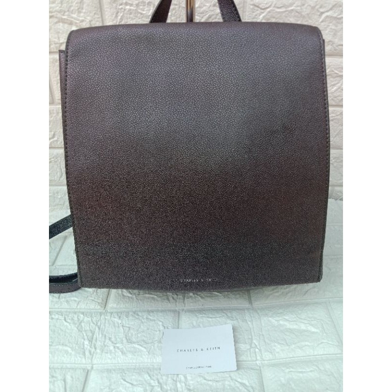 tas ransel charles and keith authentic