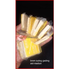 

[obat kangen] Brem Suling Gading Asli Khas Madiun Ombyok isi 10 pcs