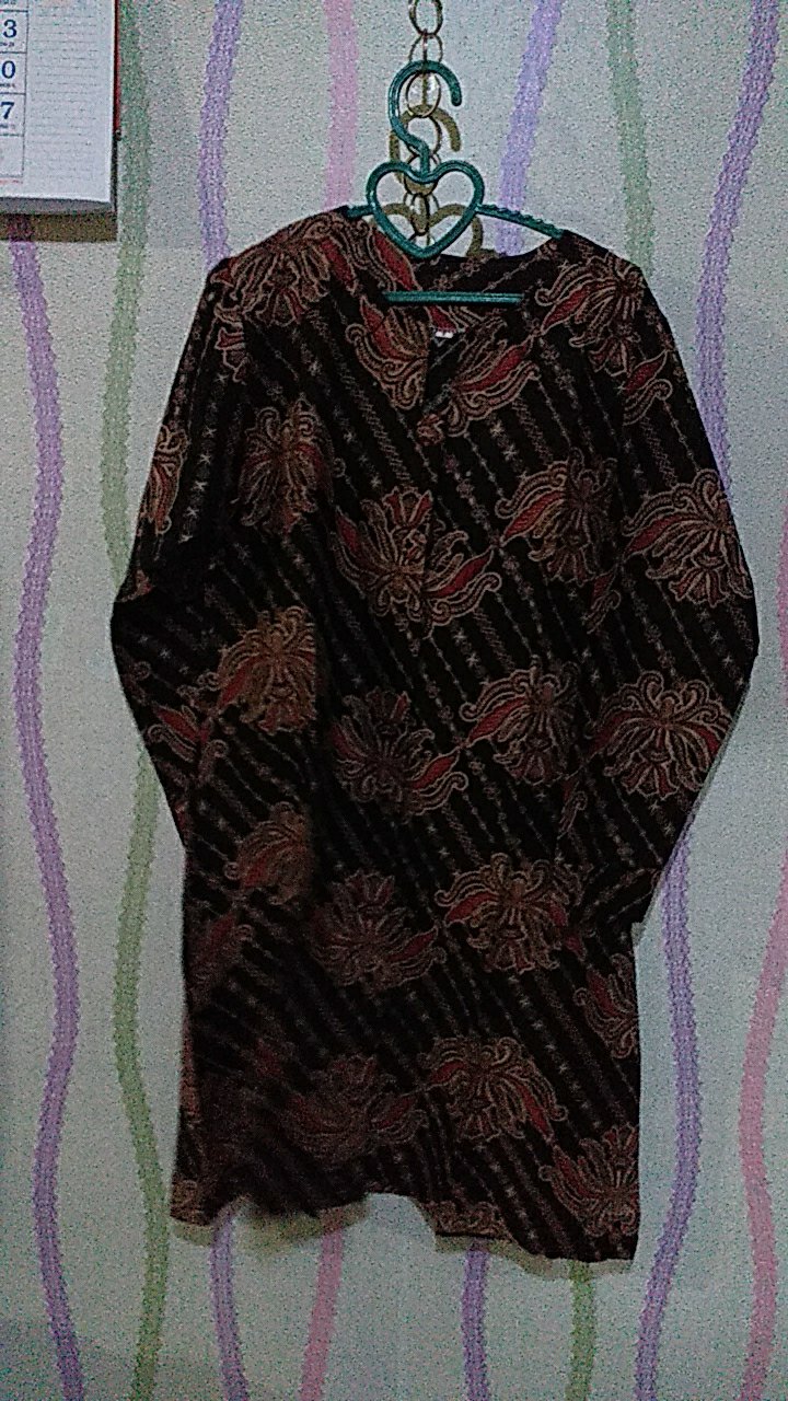 Terlaris Serut Genes Jelita Tunic Navbor Yelbor Whitbor Creambor Tunik Batik Modern Hrb030 Dolbi Dob