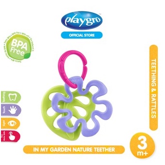 TEET89 PLAYGRO TEETHER GIGITAN BAYI IN MY GARDEN NATURE