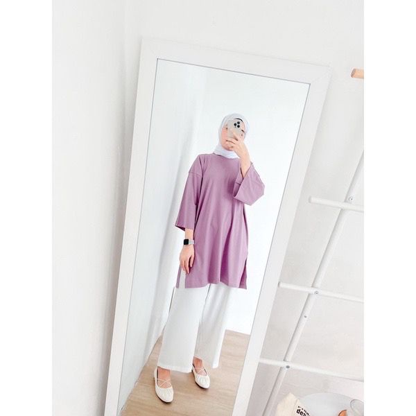 GFS MYZA OVERSIZE XXL SLIT BLOUSE