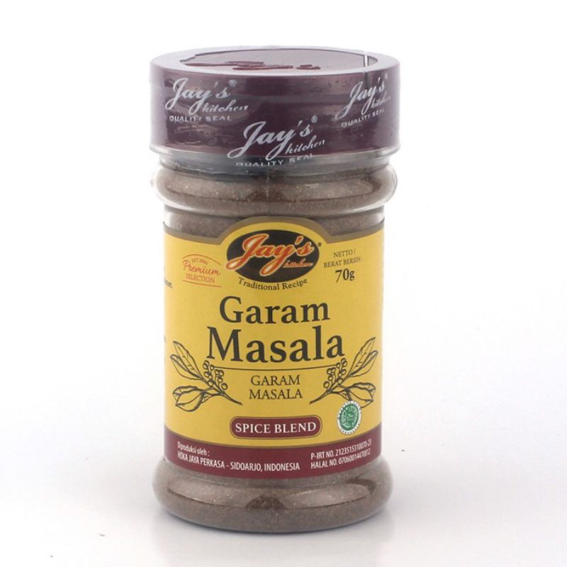 

JAY'S GARAM MASALA 70GR - GARAM MASALA JAYS