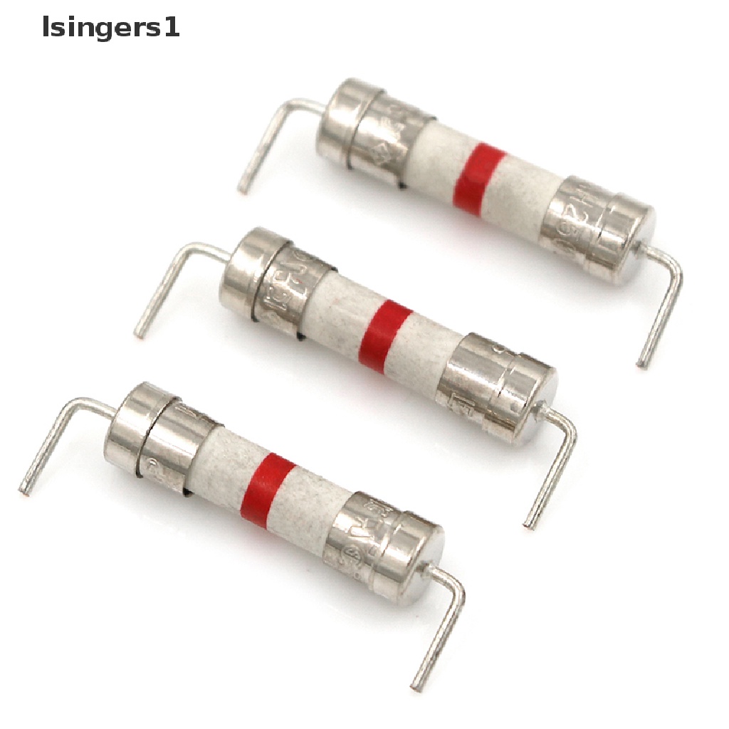 (lsingers1) 5pcs Sekring Listrik 8A 250V 5x20mm Bahan Keramik Untuk axial