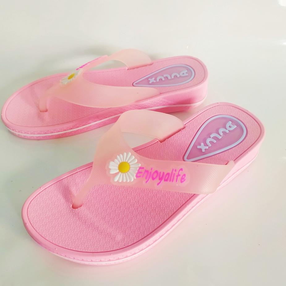 HARGA GROSIR >> Sendal Anak Perempuan Dulux , Sandal Anak Perempuan Bunga Size 30-35, Sandal Jepit A