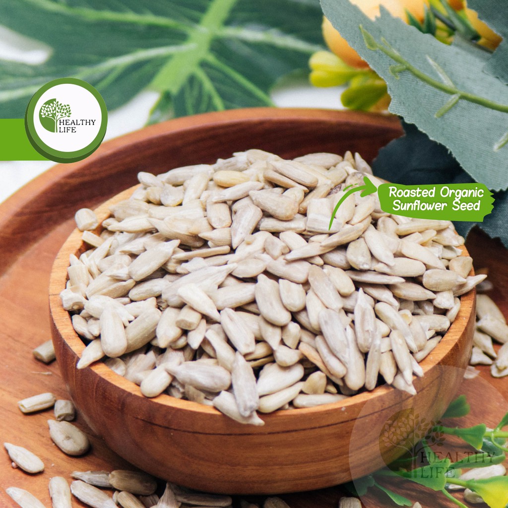 Organic Sunflower Seed / Biji Bunga Matahari (Kuaci Kupas) 250 gr