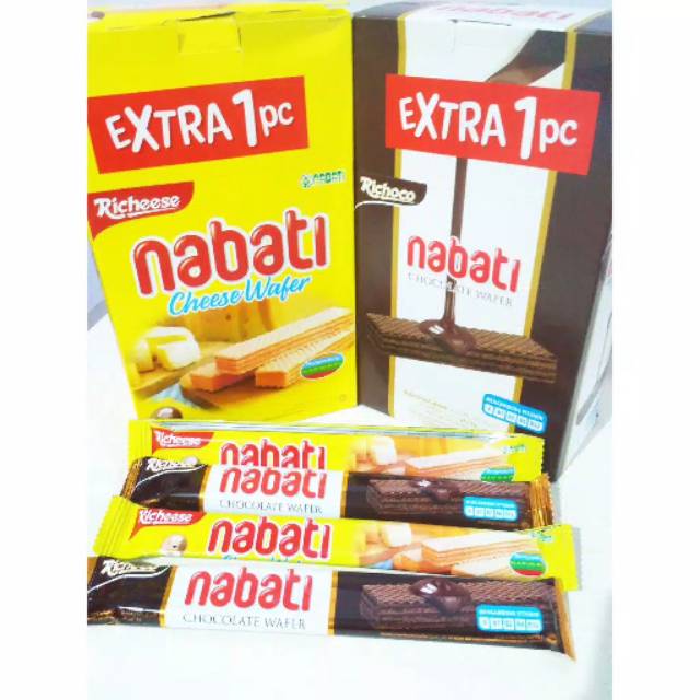 

Nabati Wafer 1 pack isi 20