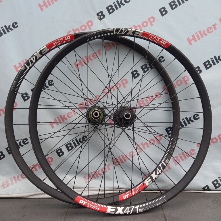 Wheel Set Dt Swiss EX471 Ban 27.5 32 Hole Tubeles Ready