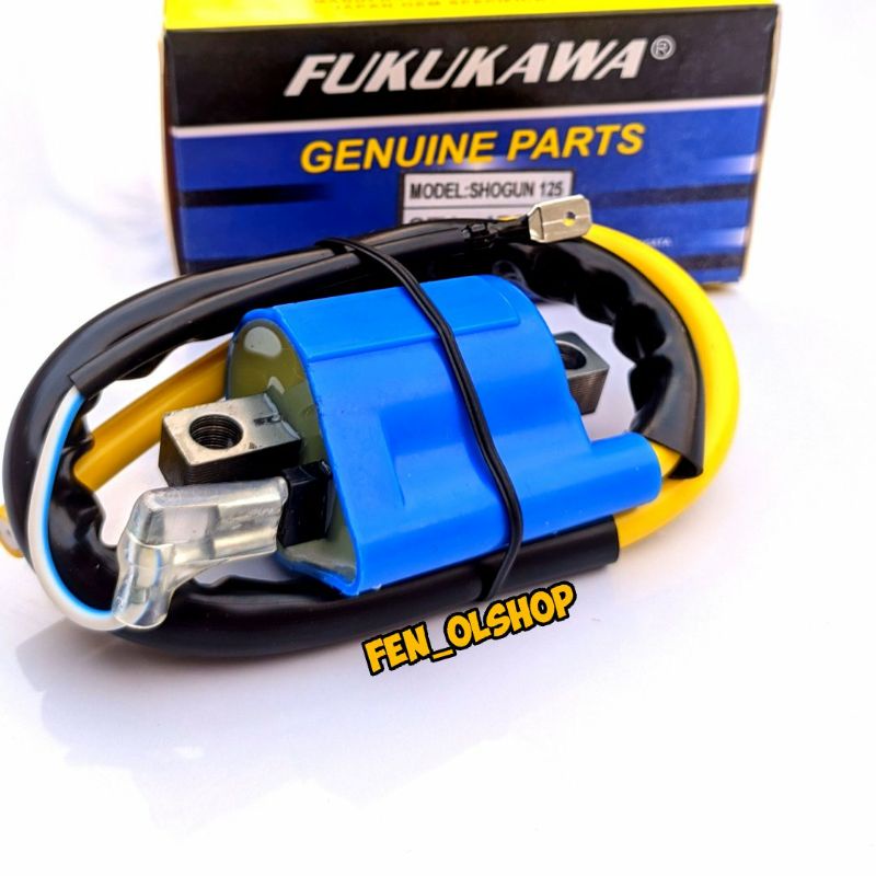 COIL/KOIL PENYALA  STANDARD RACING MOTOR SUZUKI SHOGUN 125 ORIGINAL FUKUKAWA GENUINE PARTS