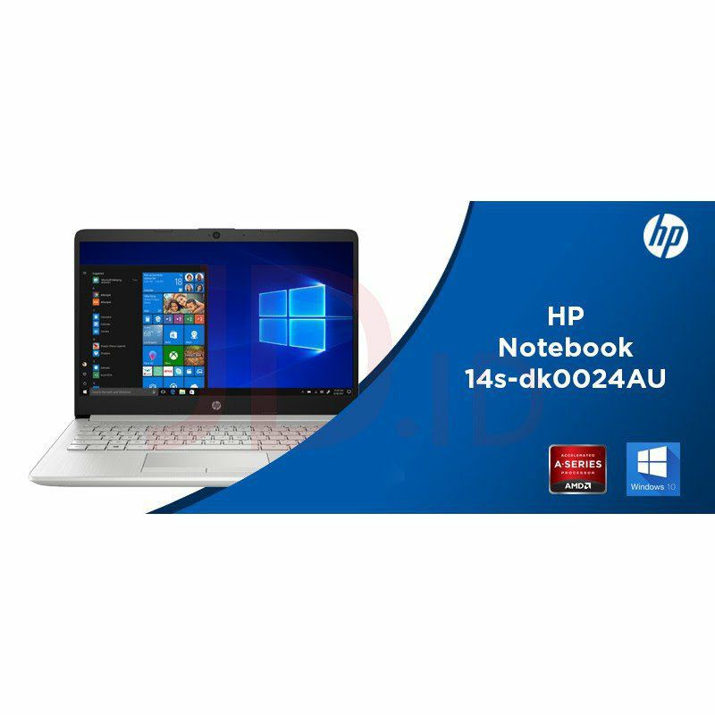 Laptop HP 14s AMD A9 DK 0024 AU-9425 RAM 4GB SSD 256 GB AMD R5 WINDOWS 10