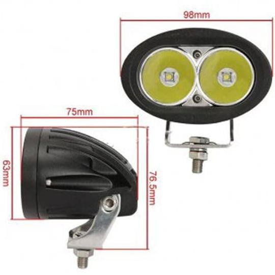 Do3U Lampu Led Sorot/Tembak - Owl Cree 20W Kuning Offroad Owlstd0603 O8Oy