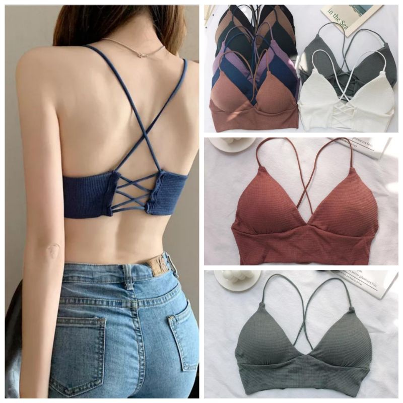 Bralatte Tali Silang Belakang 8624 Bra Dalaman Wanita BH