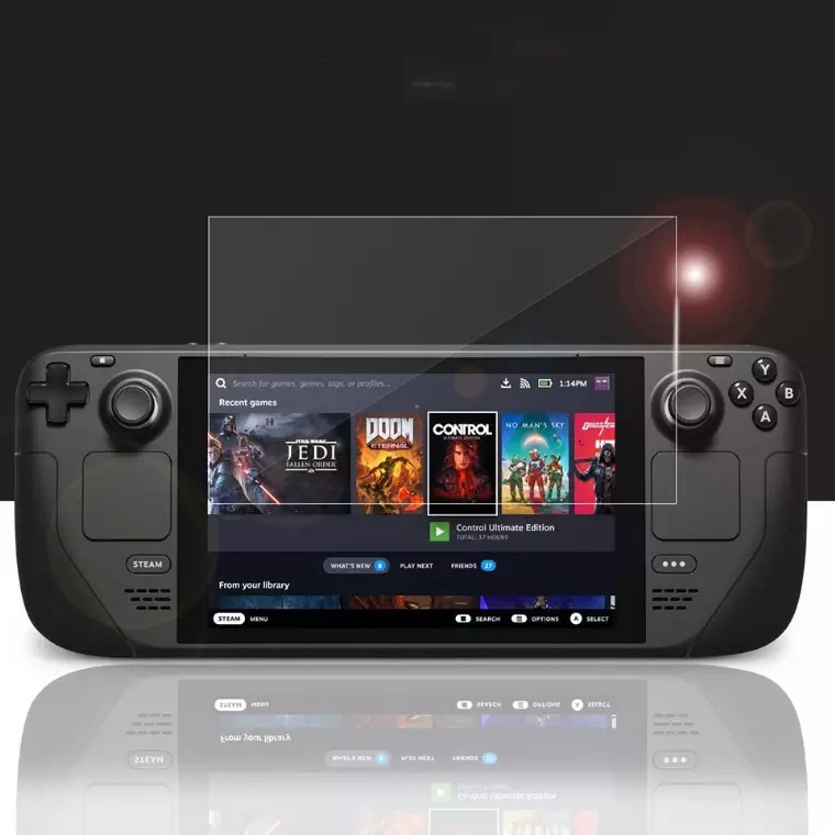 Vetro Nintendo Switch Oled Vetro Temperato Magglass Per Steam Deck OLED - Antiriflesso 7 Pollici 9H Jsaux Steam Deck - Foto 4
