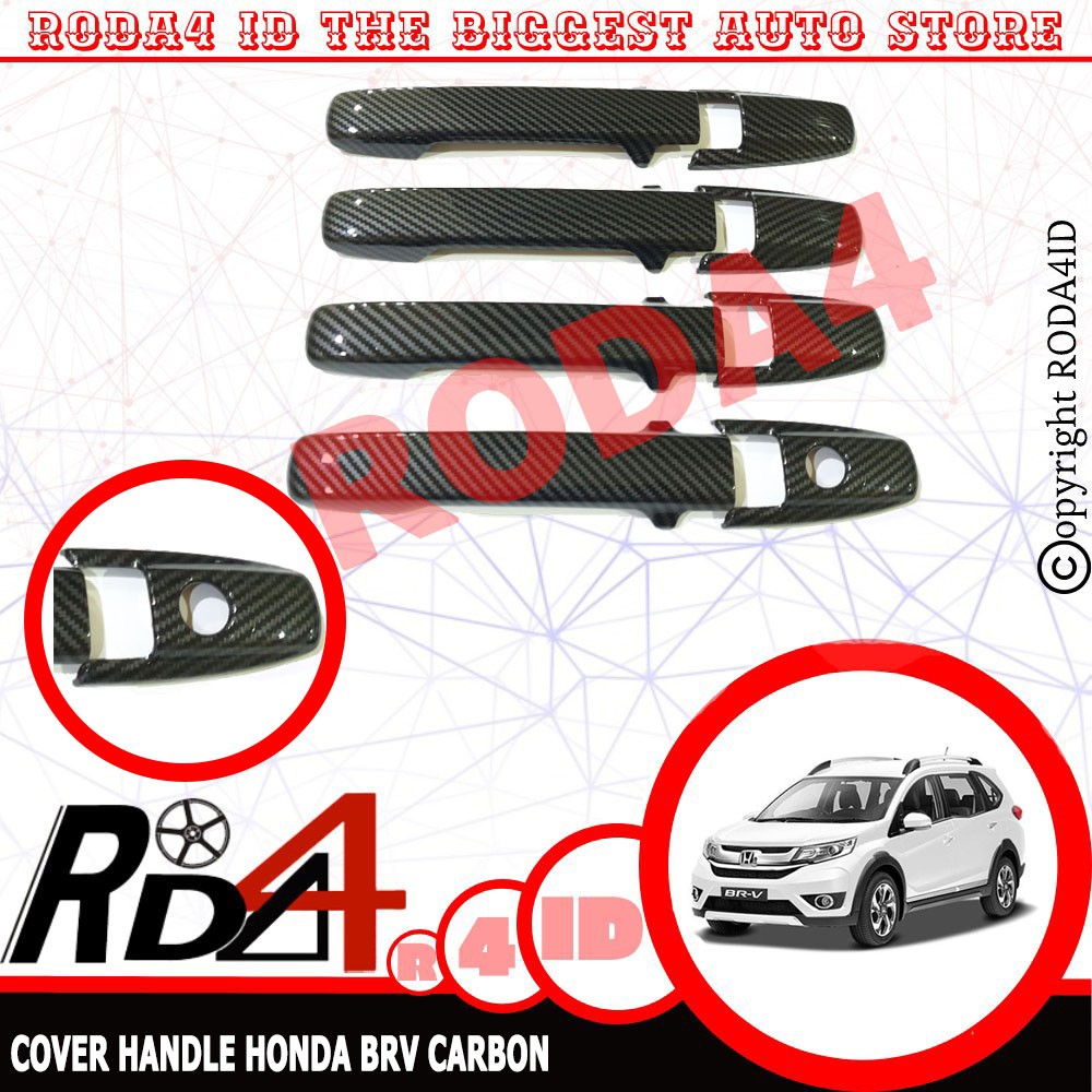 Cover Handle  - Gagang Pintu Samping Honda BR-V Carbon