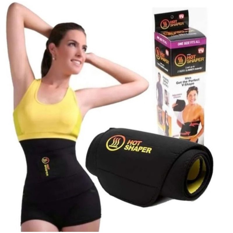 HOT SHAPER SLIMMING BELT POWER SABUK PELANGSING PENGECIL PERUT WAIST MEN BELT HIGH QUALITY