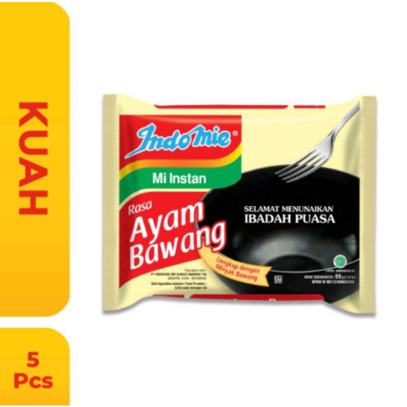 

indomie instam ayam bawang 69 G