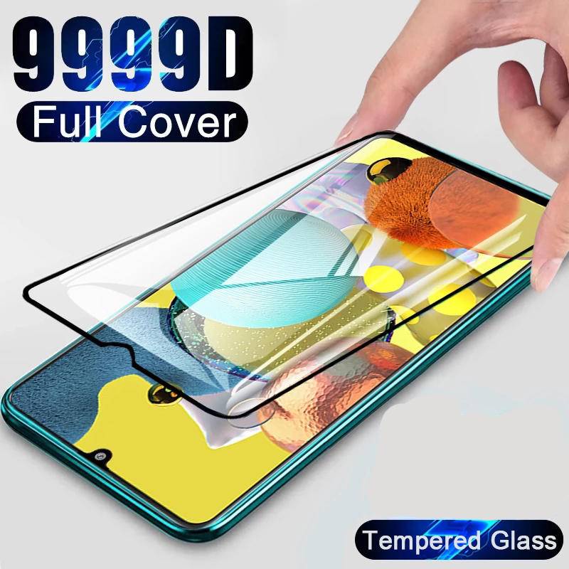 Pelindung Layar Tempered Glass 9D Untuk Huawei Y7A Y6S Y9S Y6 Y7 Pro Y9 Prime 2019 2018 Y7P Y6P 2020 Nova 5T 3i 7i 2i 7 9 SE 8i