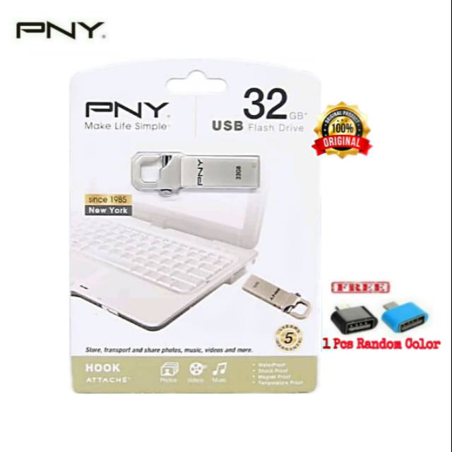PNY Usb Flashdisk Hook silver 32GB