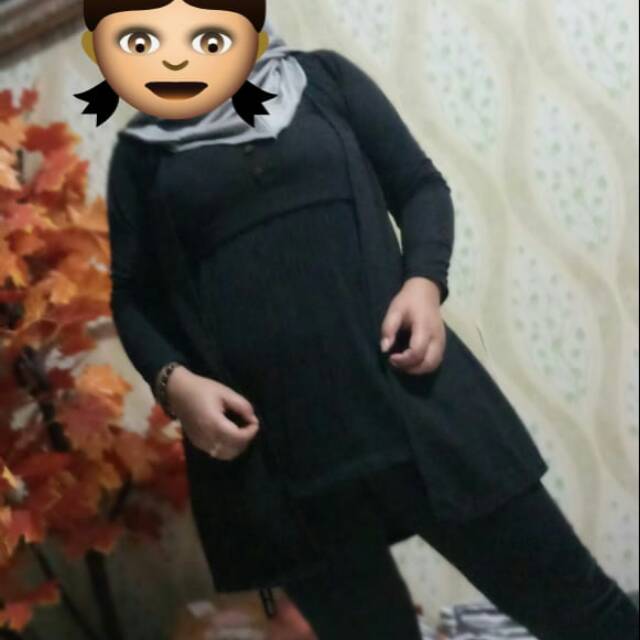 TUNIK PLISKET MDL CARDI